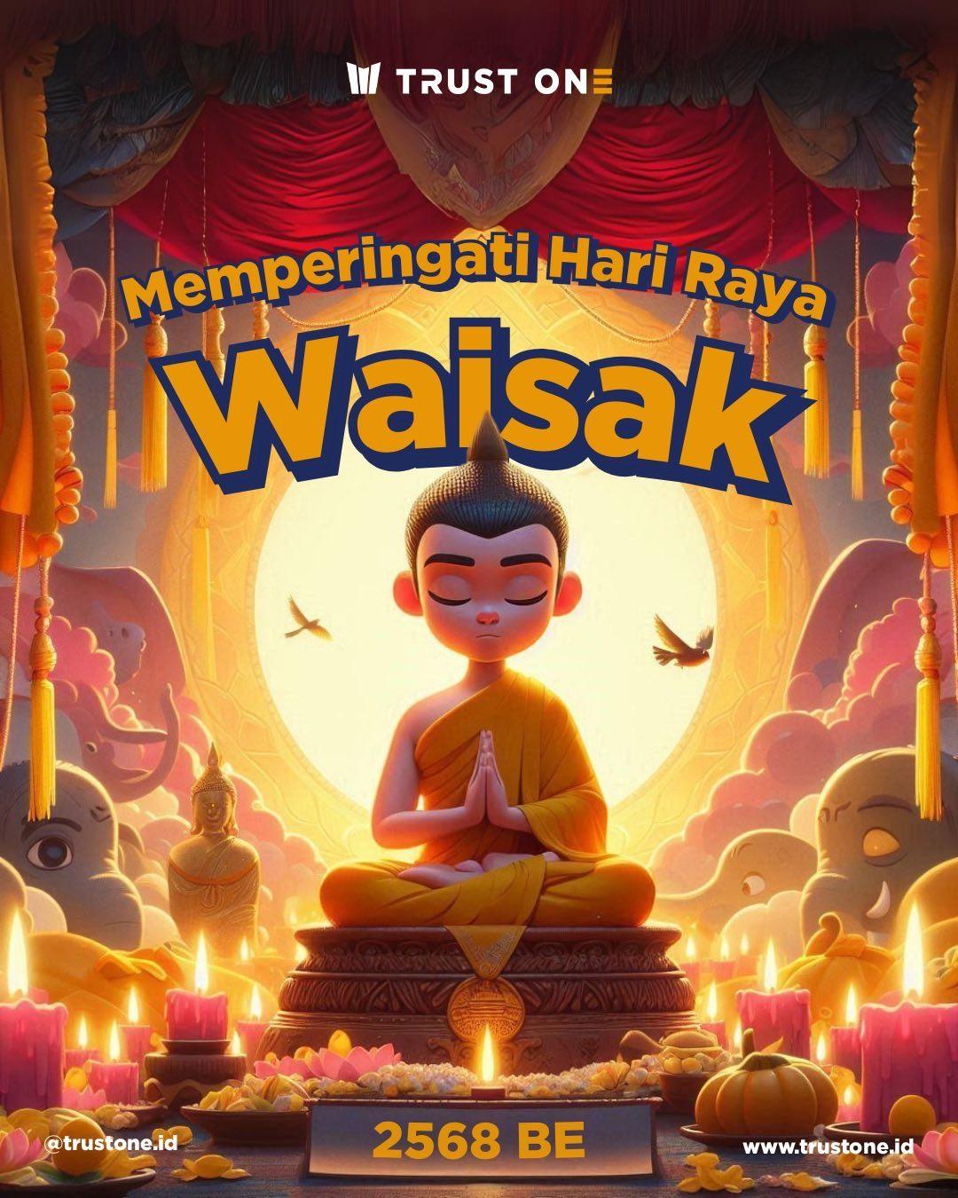 Selamat memperingati Hari Raya Waisak 2568 BE
Sabbe Satta Bhavantu Sukhitatta
Semoga...